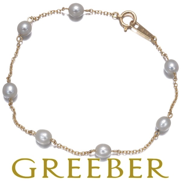 TASAKI Tasaki Bracelet Baby Pearl 4.7mm Station K18YG BLJ