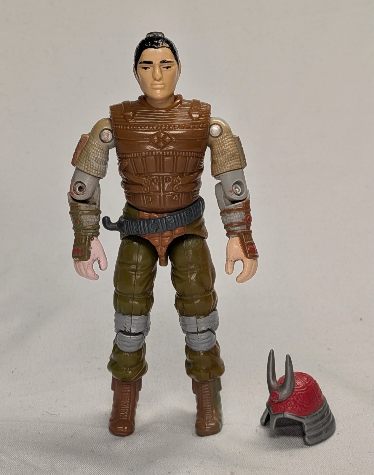 GI Joe ARAH Budo V1 action figure Hasbro 1988 Incomplete