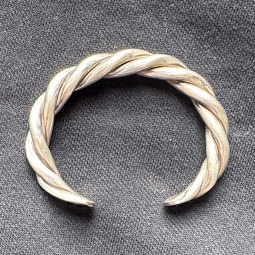 Silpada Silver Twisted Bracelet