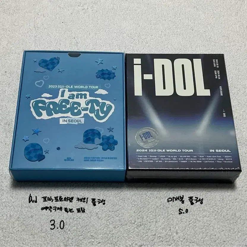 Girls' Generation 2023 Freety & 2024 i-DOL Concert DVD Set