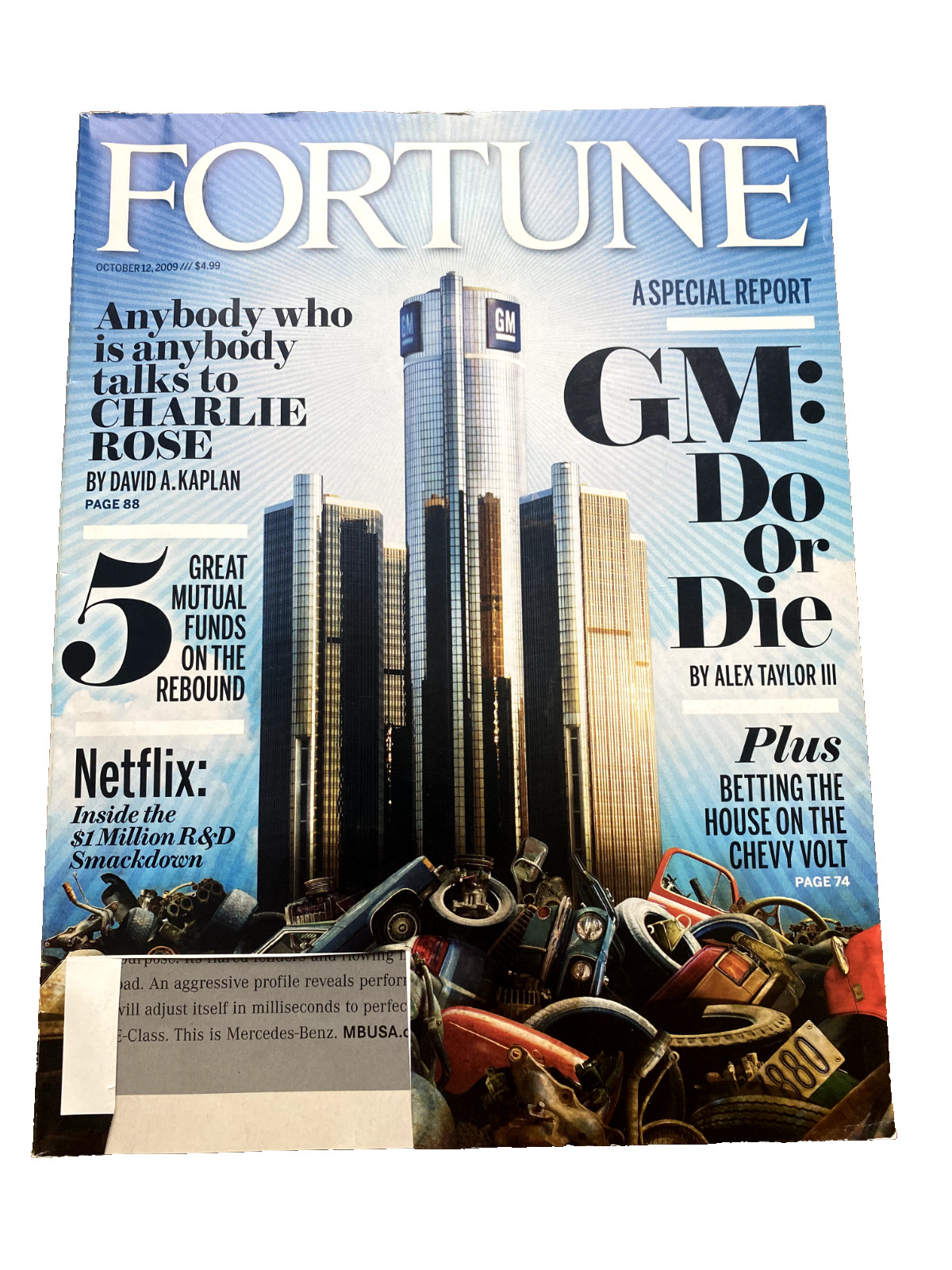 Fortune Magazine: 2009 - October - Volume 160 #7
