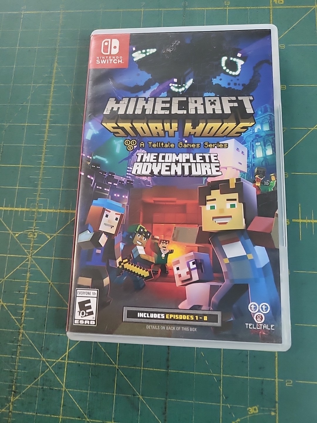 "CASE ONLY" Minecraft Story Mode The Complete Adventure Nintendo Switch -NO GAME