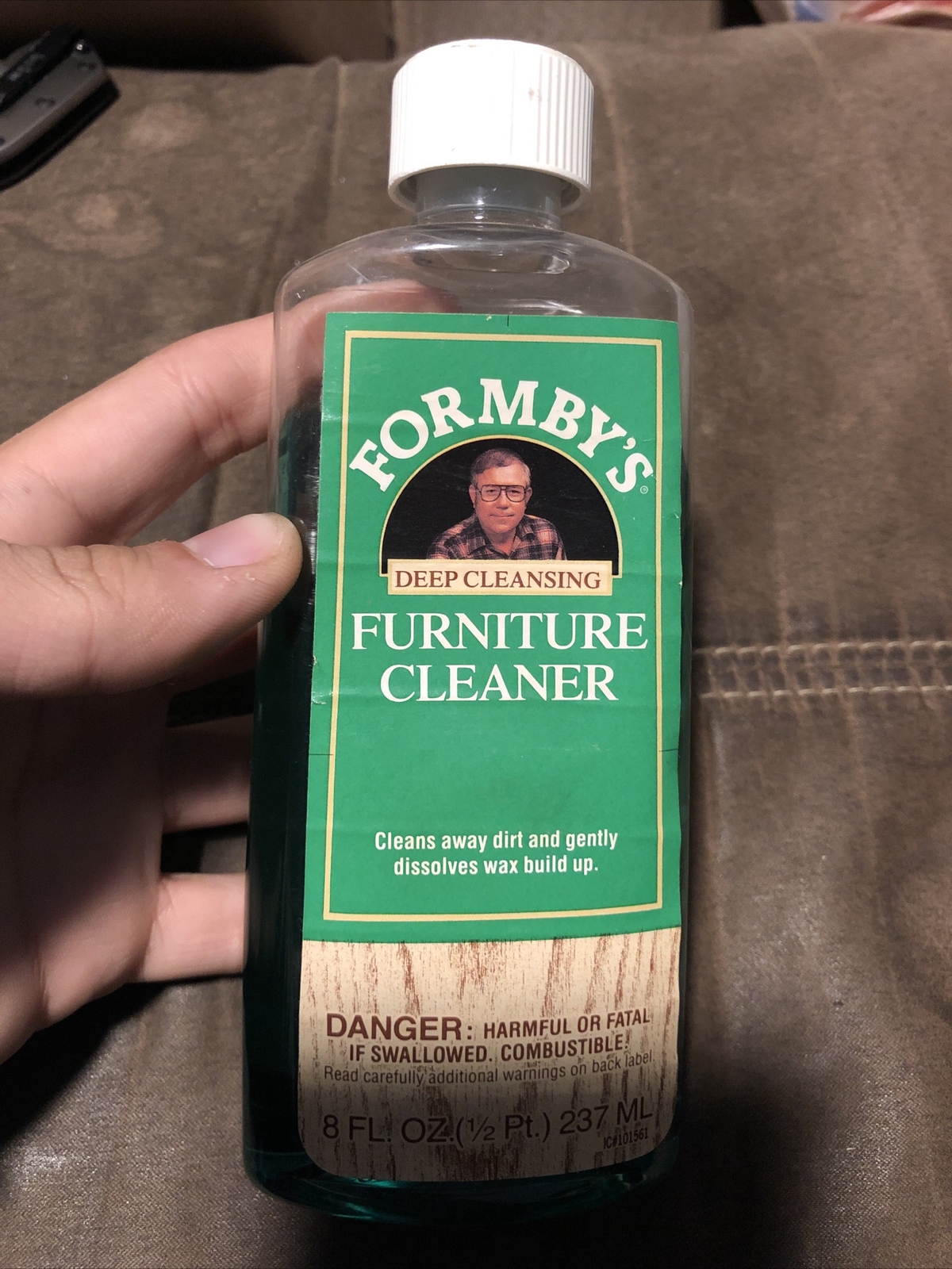 FORMBY’S Deep Cleansing Furniture Cleaner 8oz Discontinued 75% Full #S2838