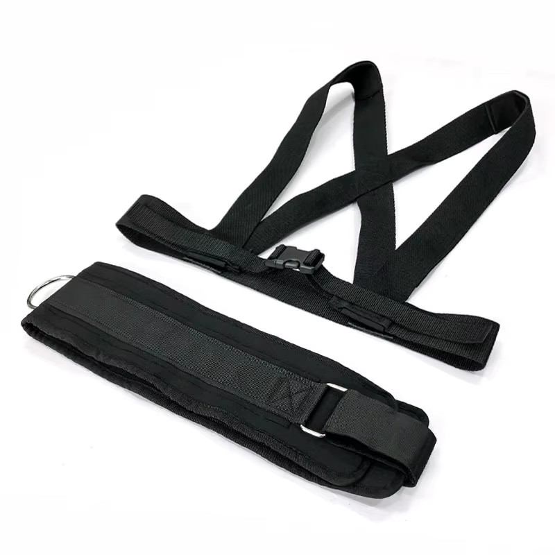 Dual Resistance Latex Pull Rope Elastic Band Track Field Sprint Power Jumping Ph