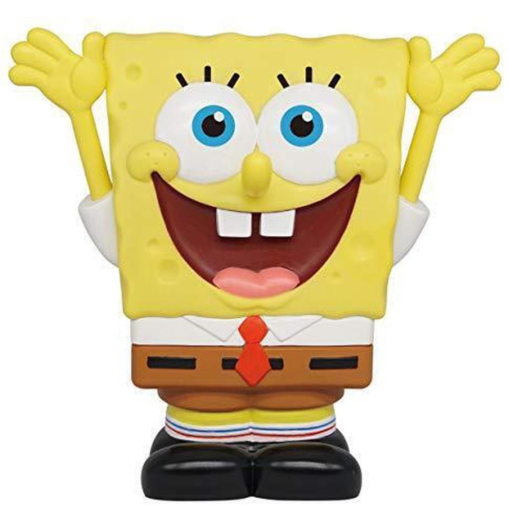 SpongeBob SquarePants Figural PVC Bank - Monogram