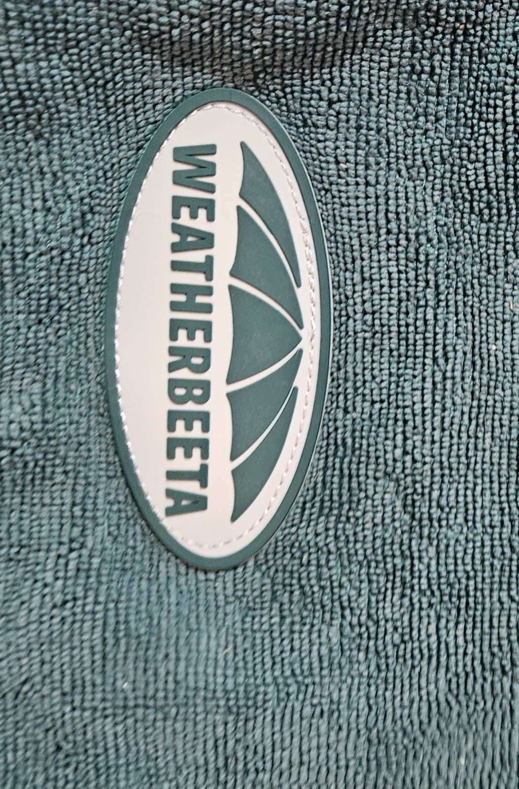 Weatherbetta Pet Dry Bag 18"x25" Blue/Gray, Microfibre,  Size M  Zipper Closure