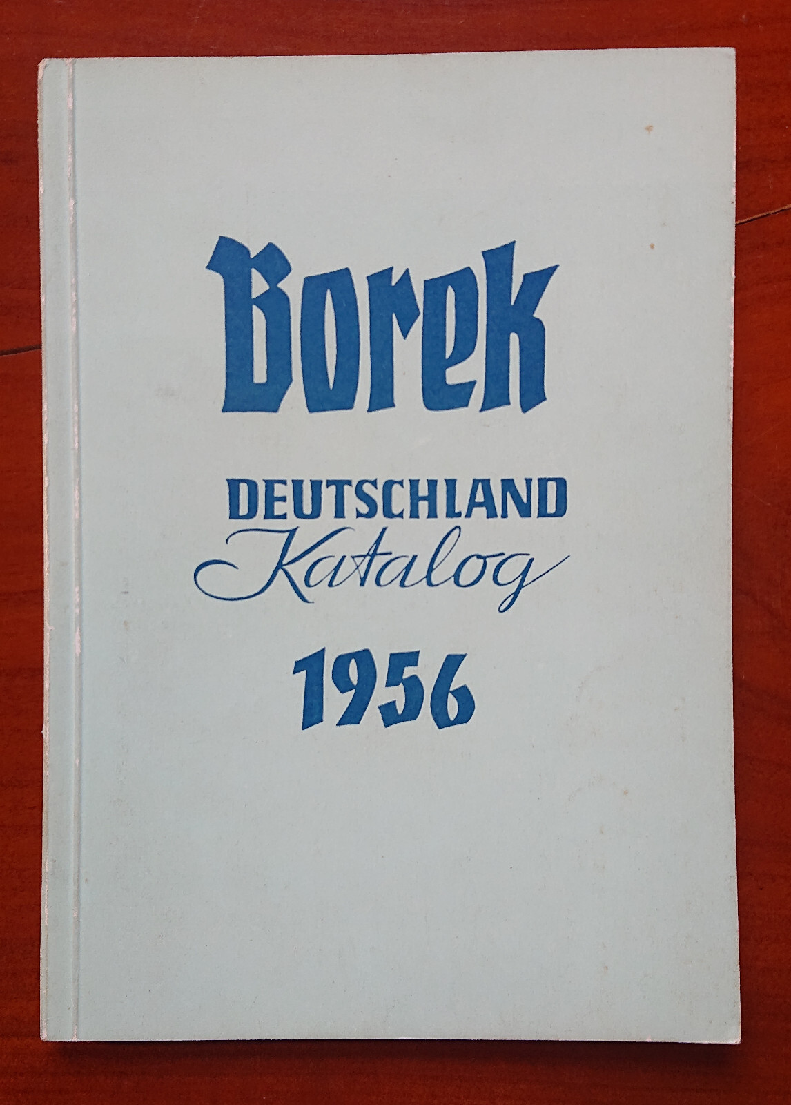 Richard Borek Stamp Catalog Germany 1956 158 Pages Philately Stamps
