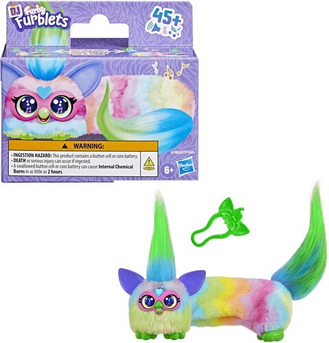 Hasbro Collectibles - Furby - DJ Furblets - Can-Dee-Swirl [Used Very Good Toy]