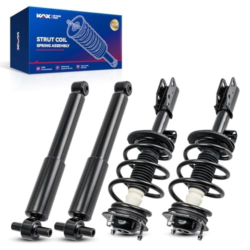 KAX Complete 4 Piece Front and Rear Strut Assembly Kit for 2009-2012 Chevrolet
