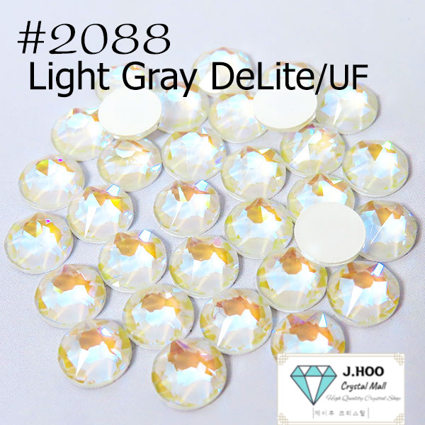 Swarovski  2088 - Flat Back-Light Grey Dllite
