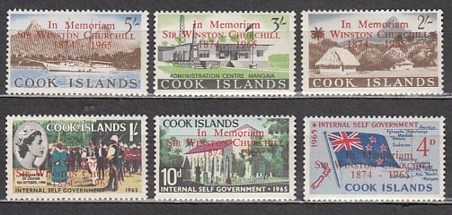 Cook - Mail Yvert 105/10 ** Mnh