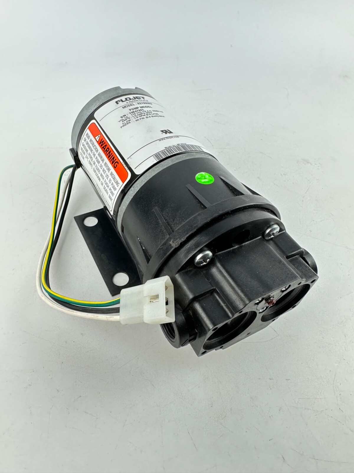 FloJet Solution Pump 02135593 ,  115V,  80 PSI 5.5 BAR MAX
