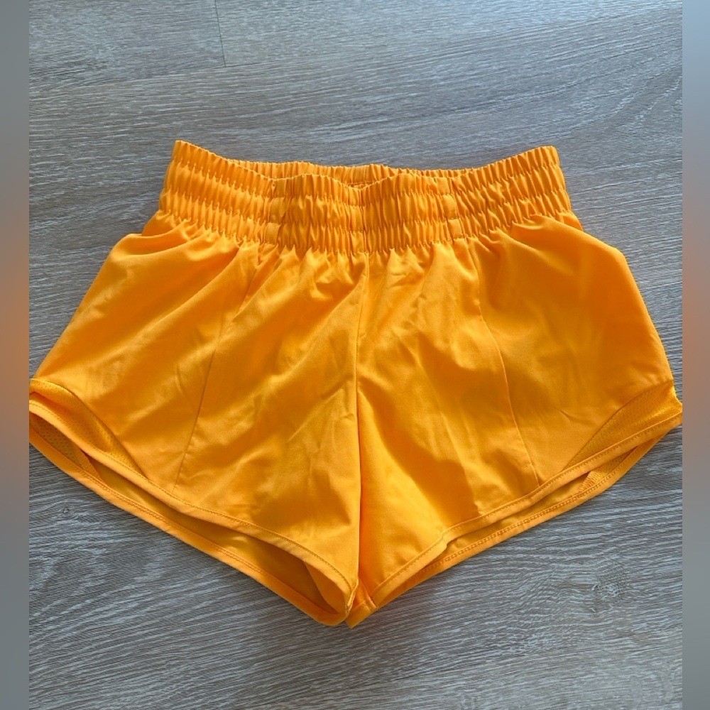 Athletic Works Girls Running Shorts Size M (7/8) Neon Orange