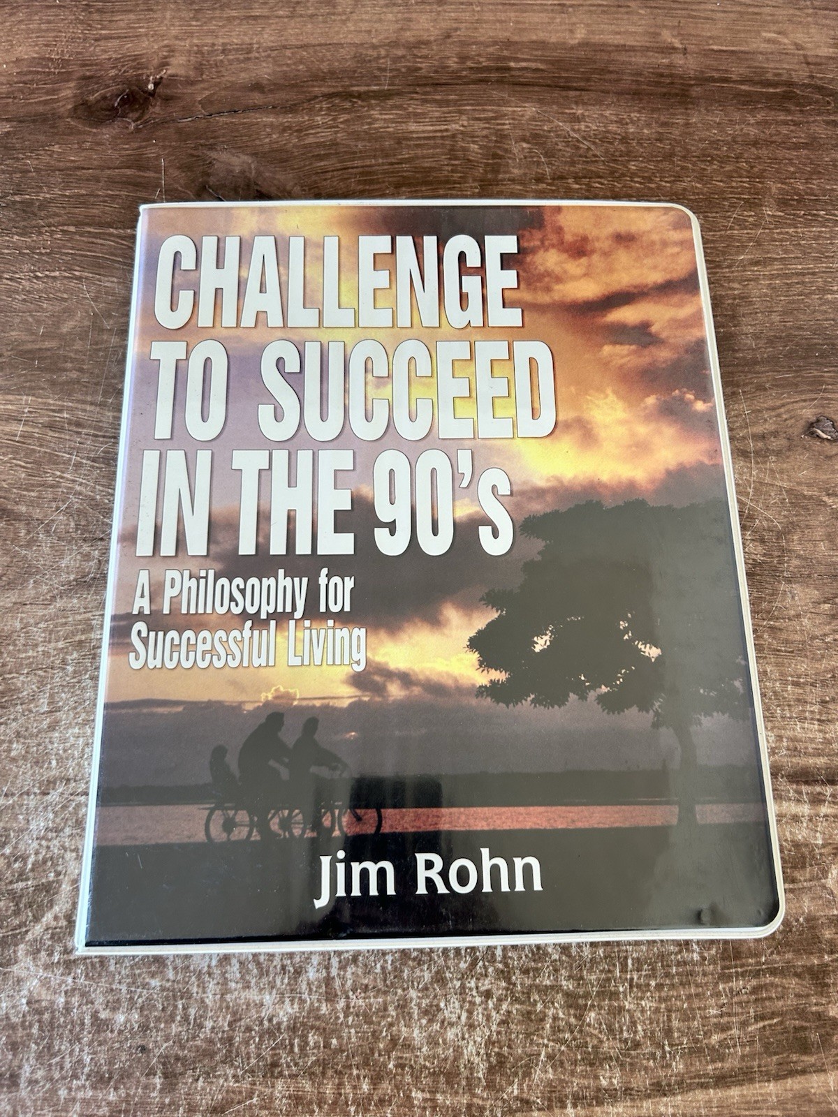 Jim Rohn CHALLENGE TO SUCCEED-Philosophy For Living (6 Cassette.  Audio Set)