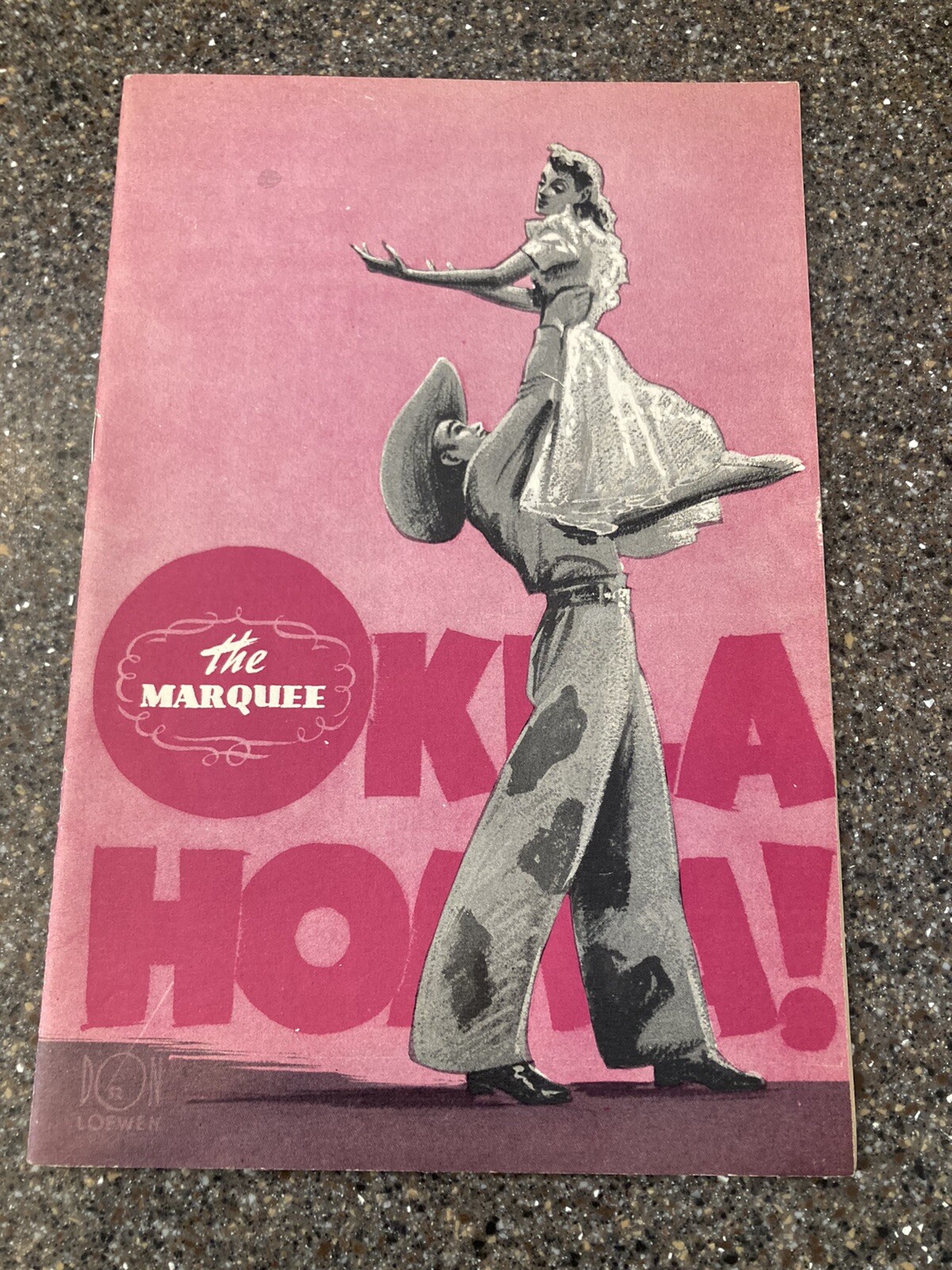 OKLAHOMA theater program Municipal Auditorium Oklahoma City 1952 Graphics