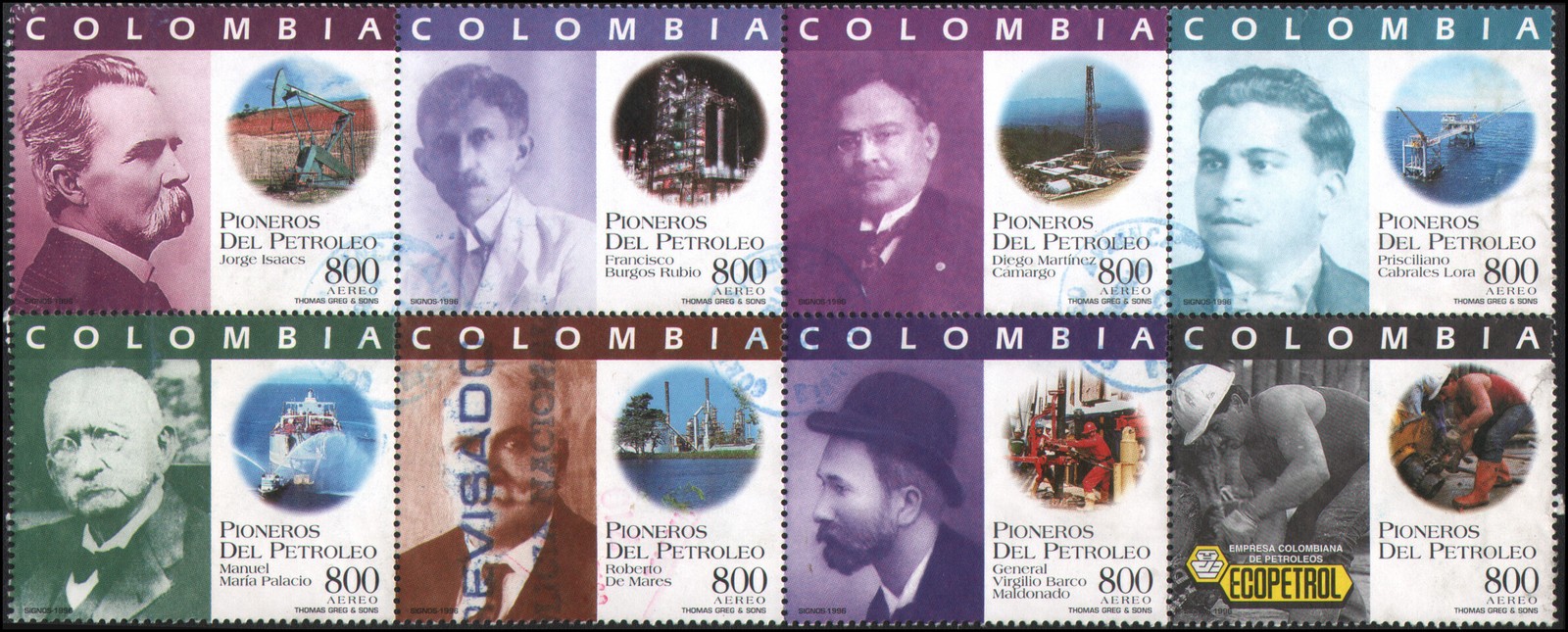 Colombia #C890 Used