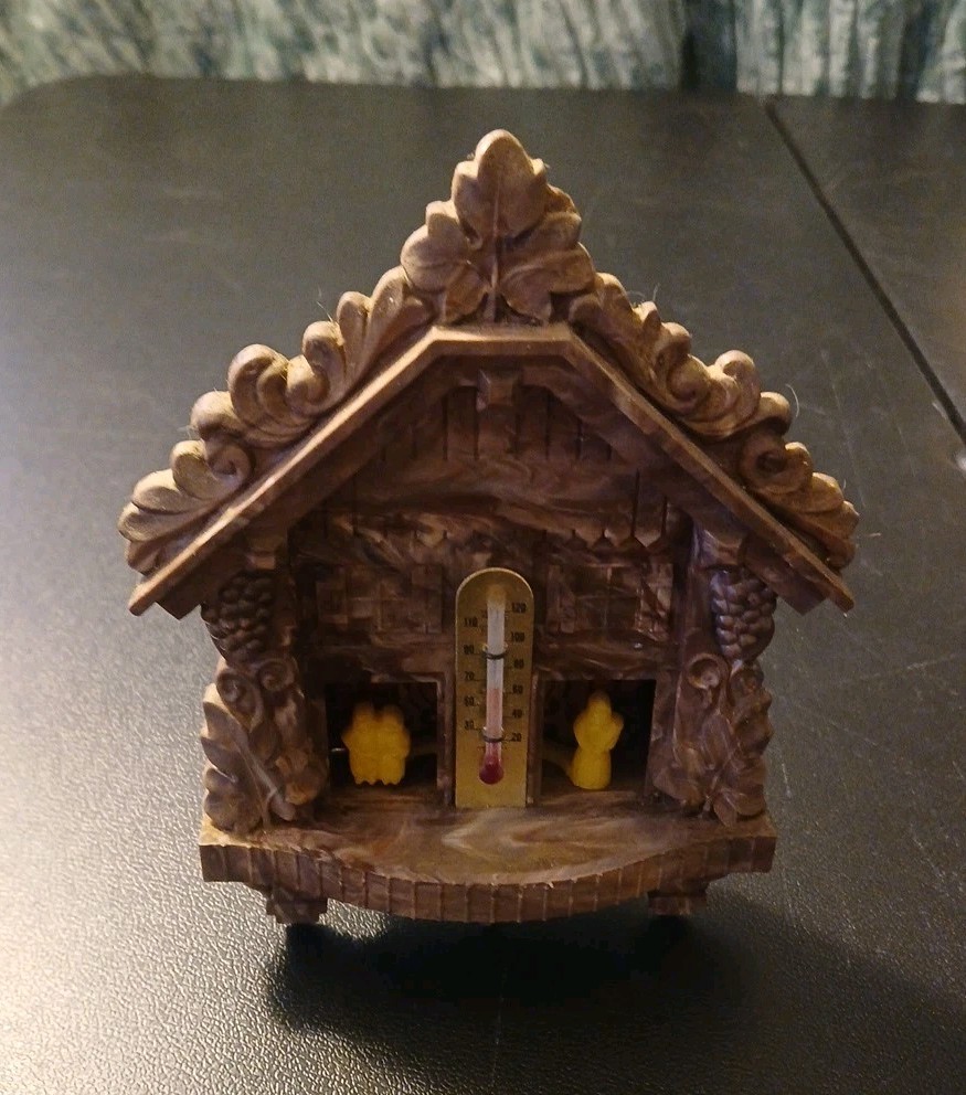 Collectible Vintage Mystic Weather Forecaster Old Witch & Dutch Boy/Girl 