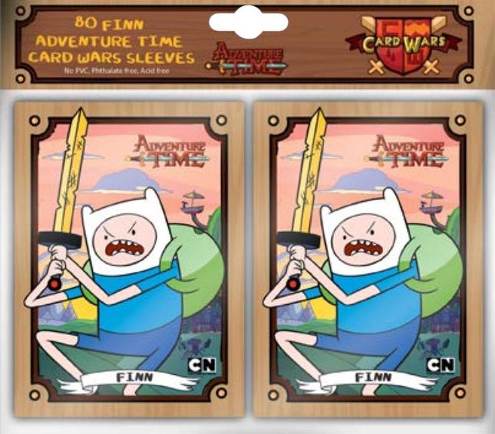 Adventure Time Card Wars Finn Card Sleeves - Cryptozoic Entertainment