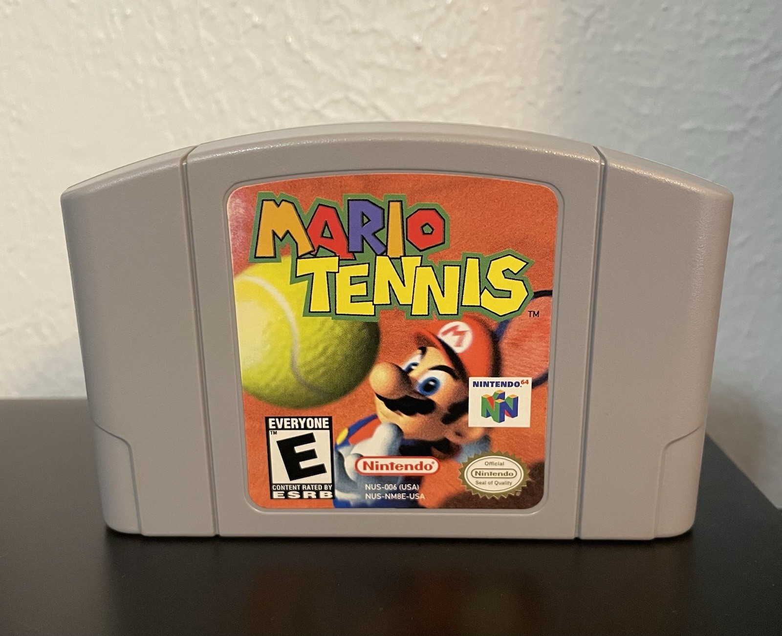 Mario Tennis Nintendo 64 N64 Cartridge Video Game