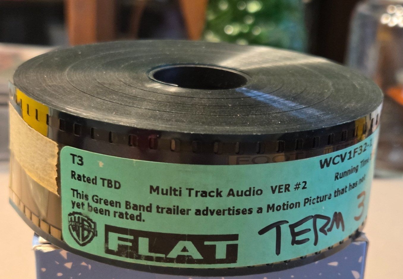 Terminator 3, T3, Version #2, Flat, Arnold Schwarzenegger, Unused trailer