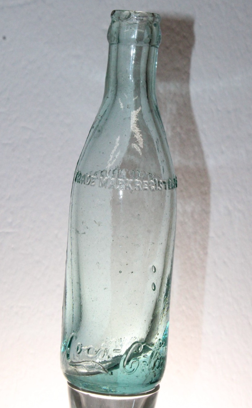 COLUMBUS GA COCA COLA STRAIGHT SIDE BOTTLE HEEL SCRIPT