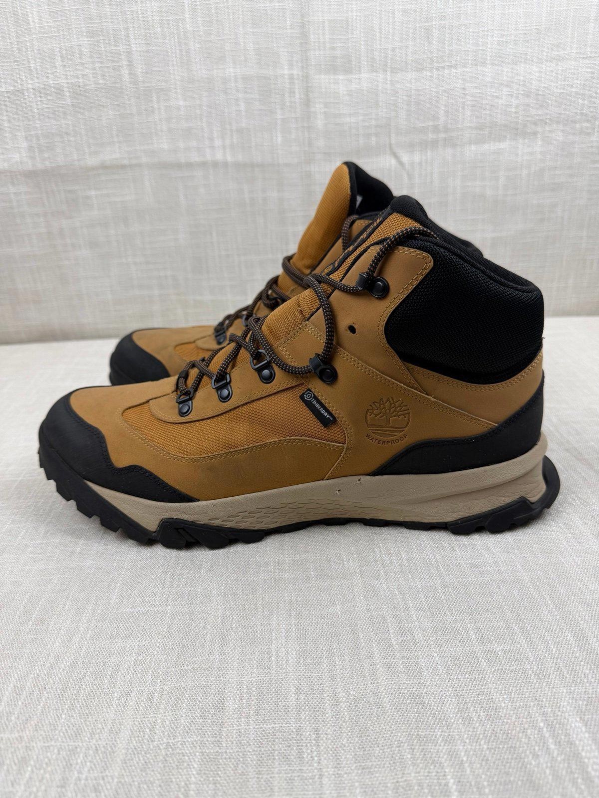 Timberland Men's Lincoln Peak Waterproof Mid Hiker Boots Brown Size 13