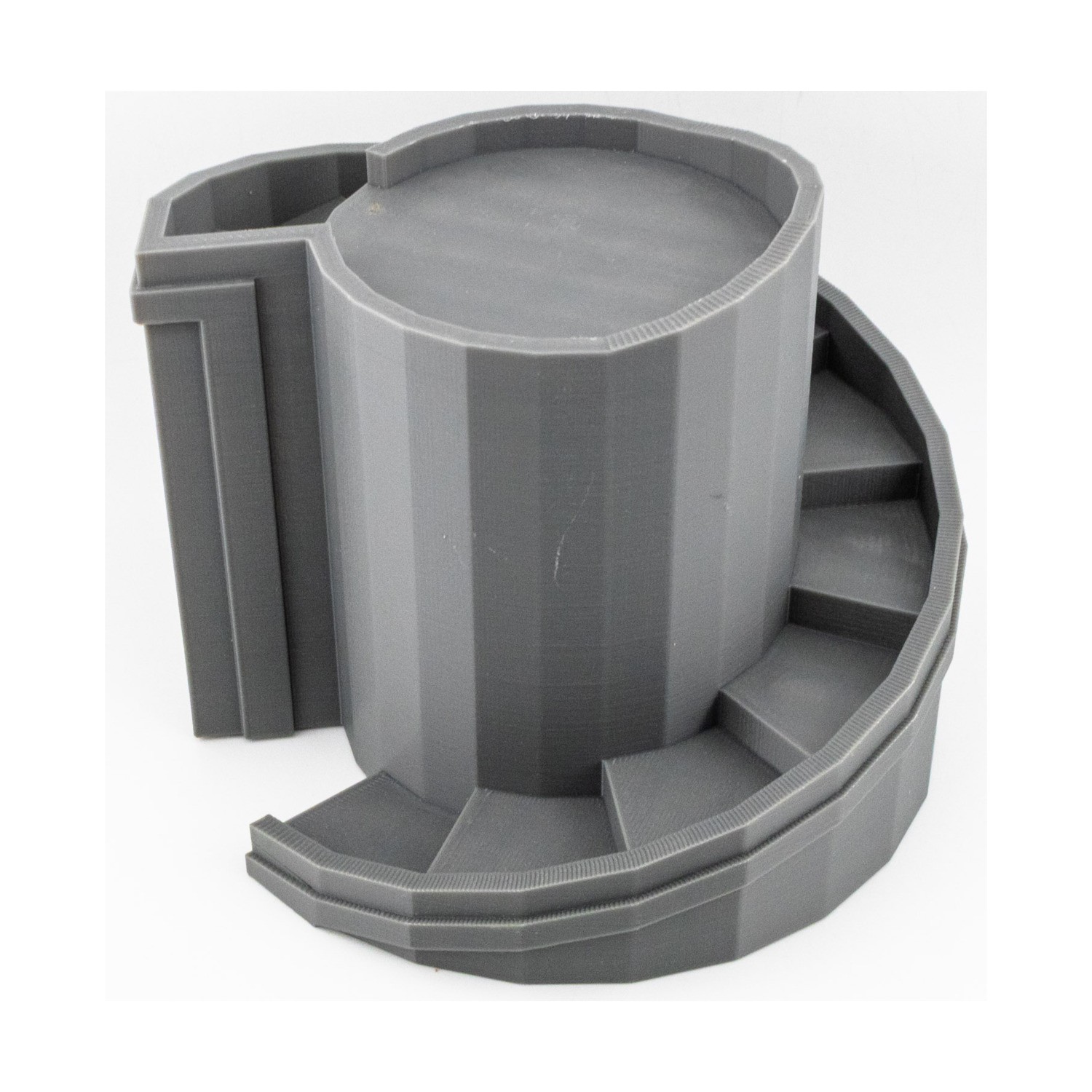 Lot Modern Mini 28mm 3D Printed Circular Stairs #1 NM