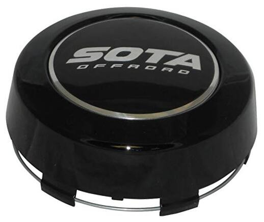  Offroad Gloss Black 8 Lug Wheel Rim Center Cap A608F-1 