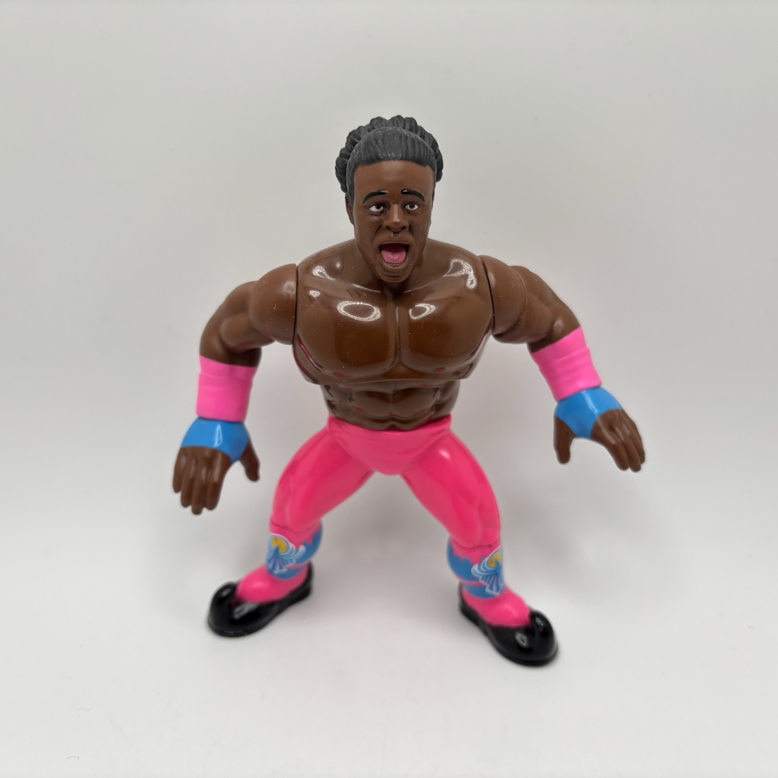 *LOOSE* Mattel WWE Retro XAVIER WOODS 4.75”H Figure 2017 (Series 5)