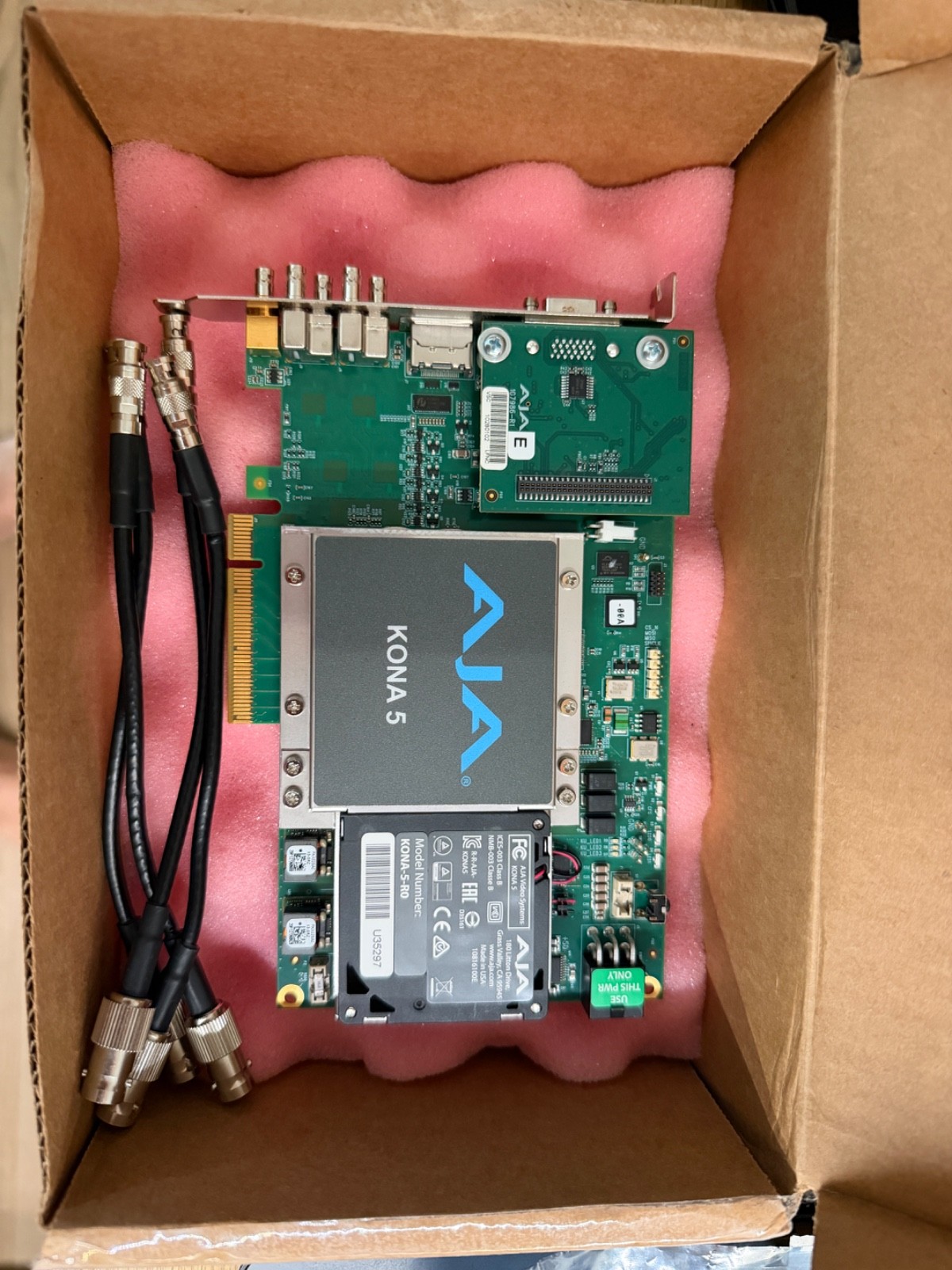 AJA KONA 5 12G-SDI Video I/O for 8K/4K and HDR 