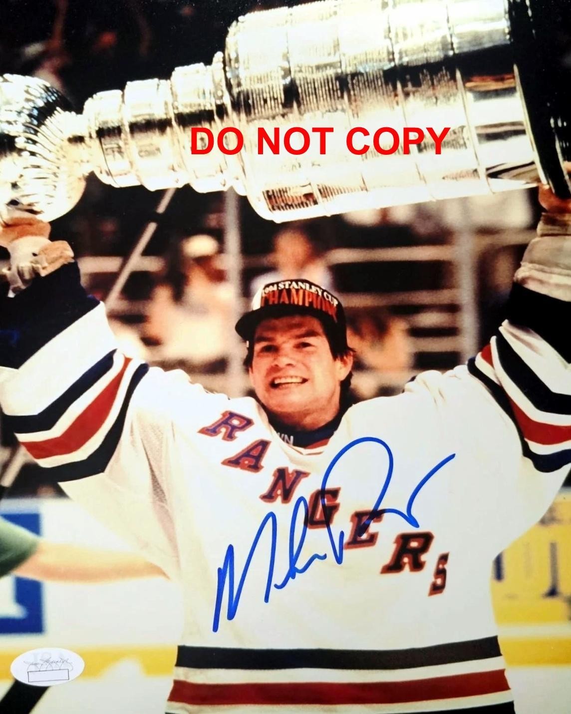 Mike Richter NEW YORK RANGERS Signed Autographed REPRINT 8x10 Photo RP 3