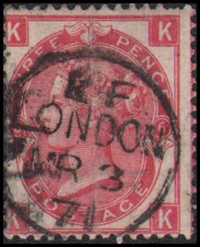 Great Britain #49 Used plate #6