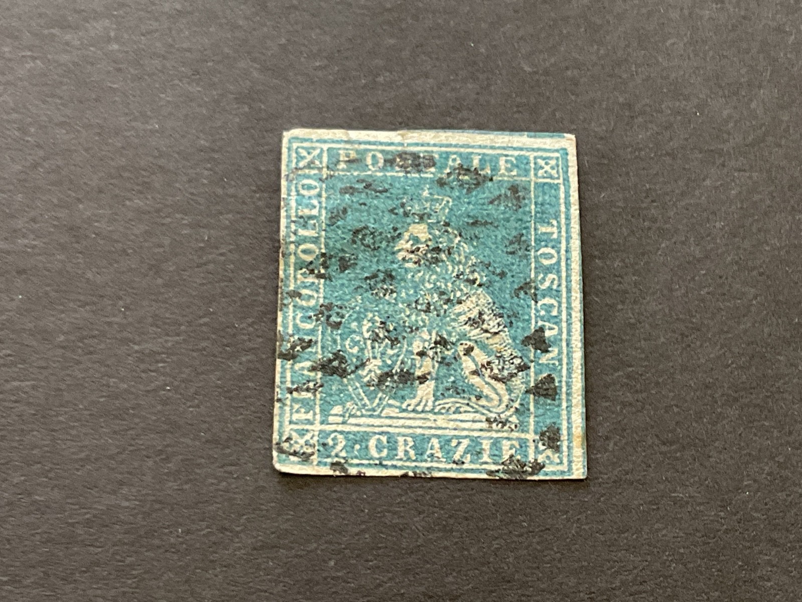 Italian states Tuscany 1851 used stamp B3276