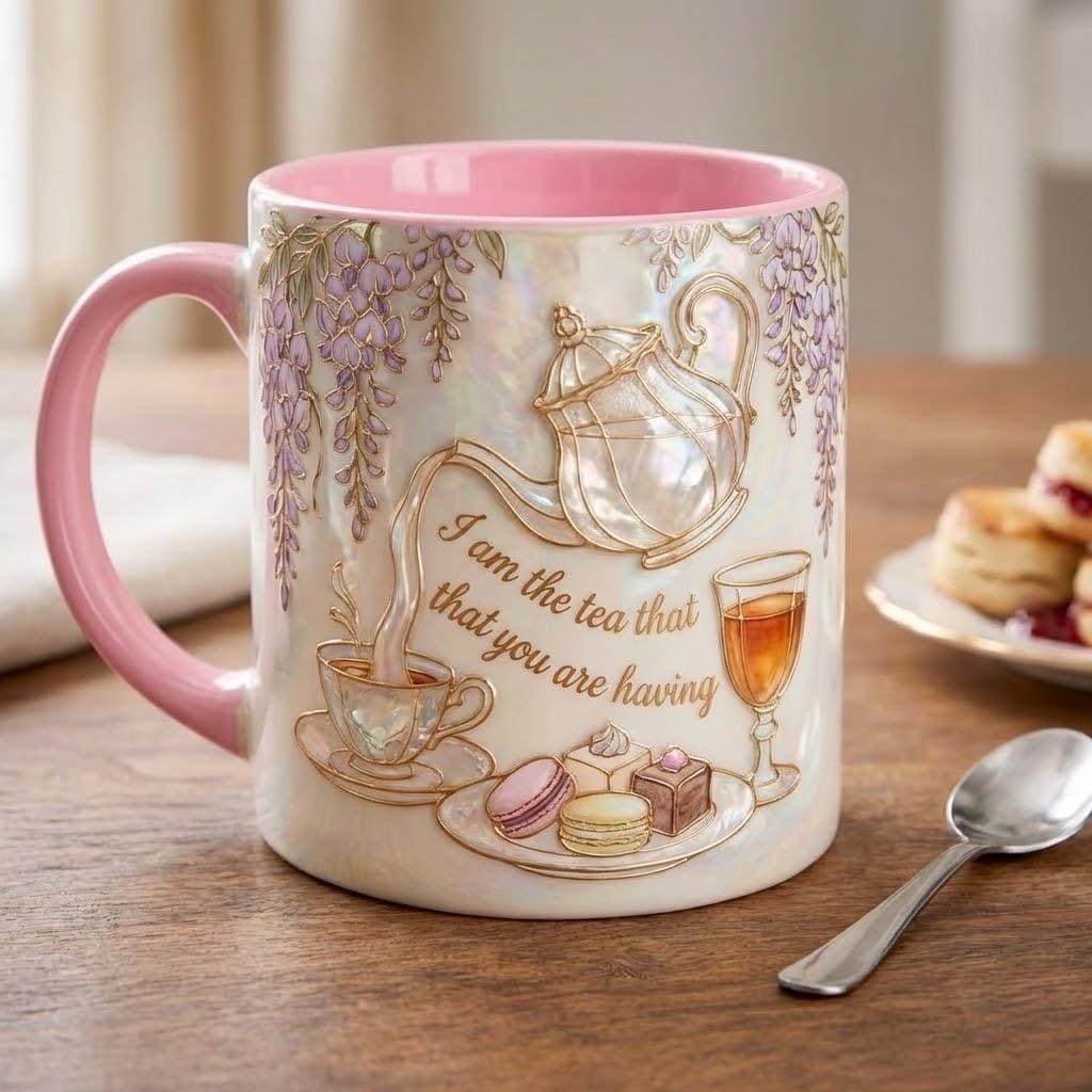 I Am The Tea That You Are Having Mug Bookish Tea Lover Romance Reader Cup
