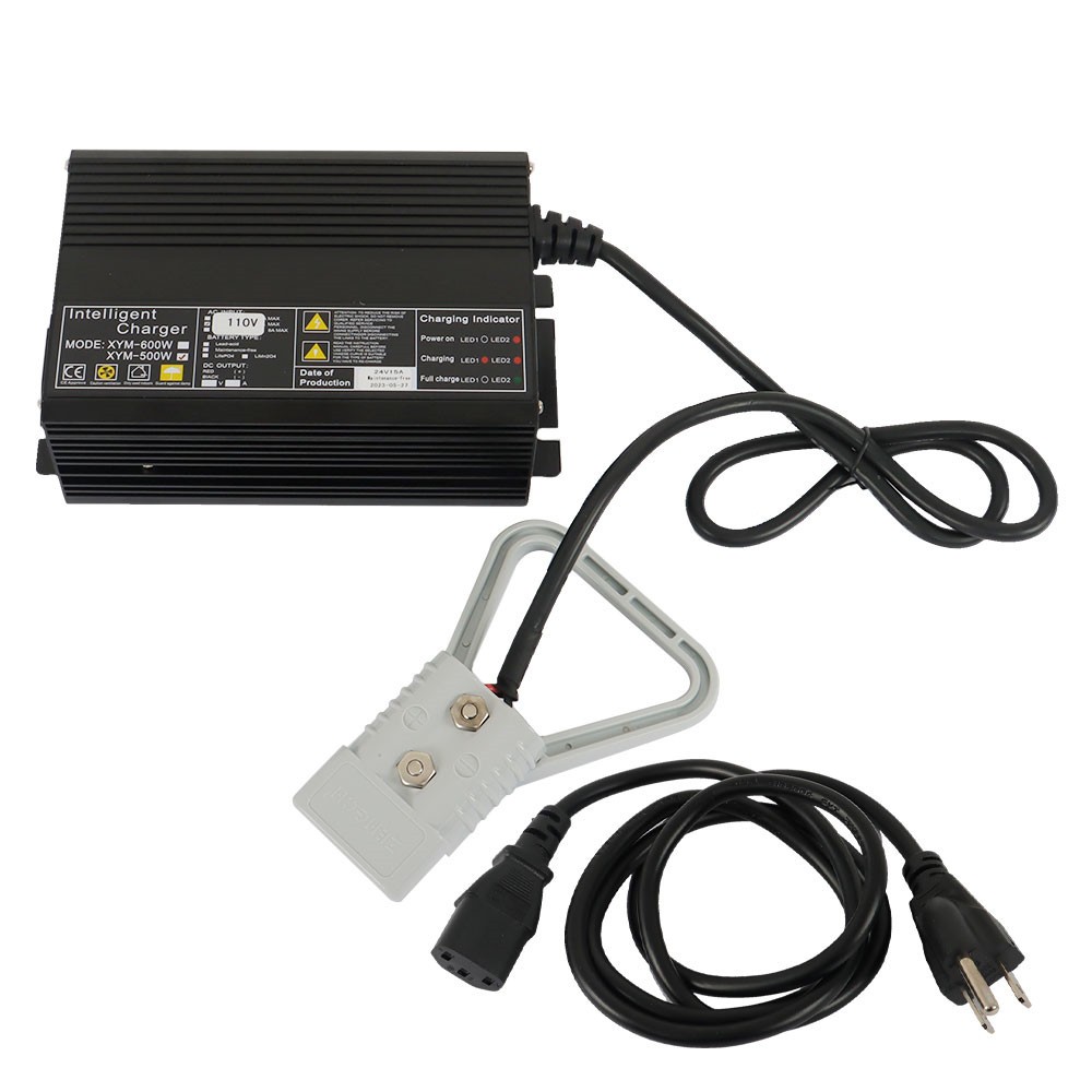 1 Pack 24V  Floor Scrubber Pallet Jack Battery Recharger w/ 175A Rating SB175