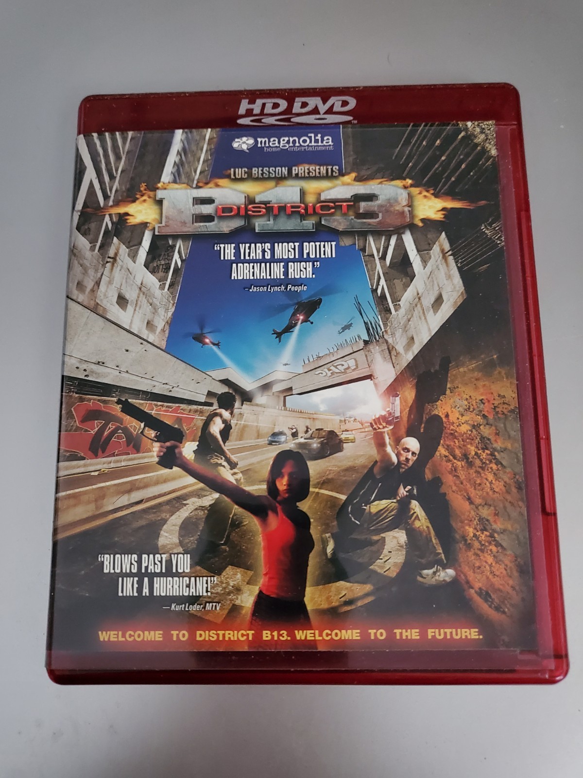 District B13 HD DVD Magnolia Cyril Raffaelli Directed by Pierre Morel