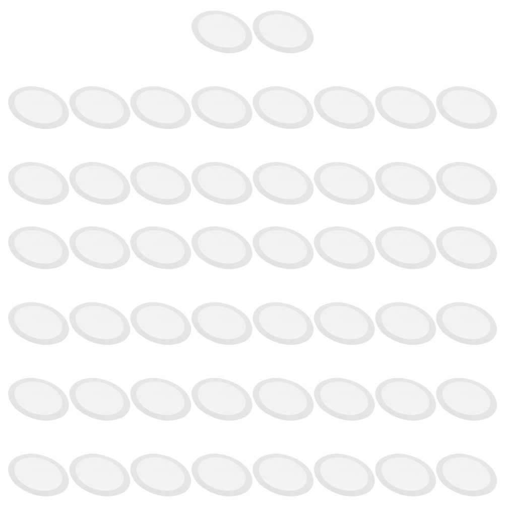  50 PCS Kazoo Film Replacement Plastic Childrens Musical Instruments