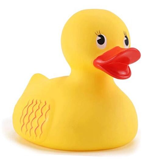 0" Jumbo Classic Yellow Rubber Duck Bathtime Toy, Floating Fun Pool Preschool 1