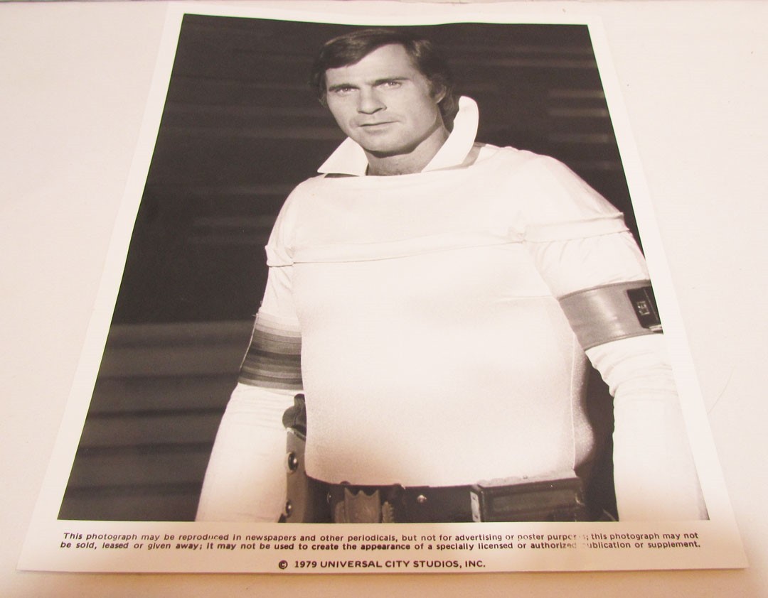 BUCK ROGERS IN THE 25th CENTURY 1979 TV PRESS PROMO PHOTO B&W 8x10 GIL GERARD #3