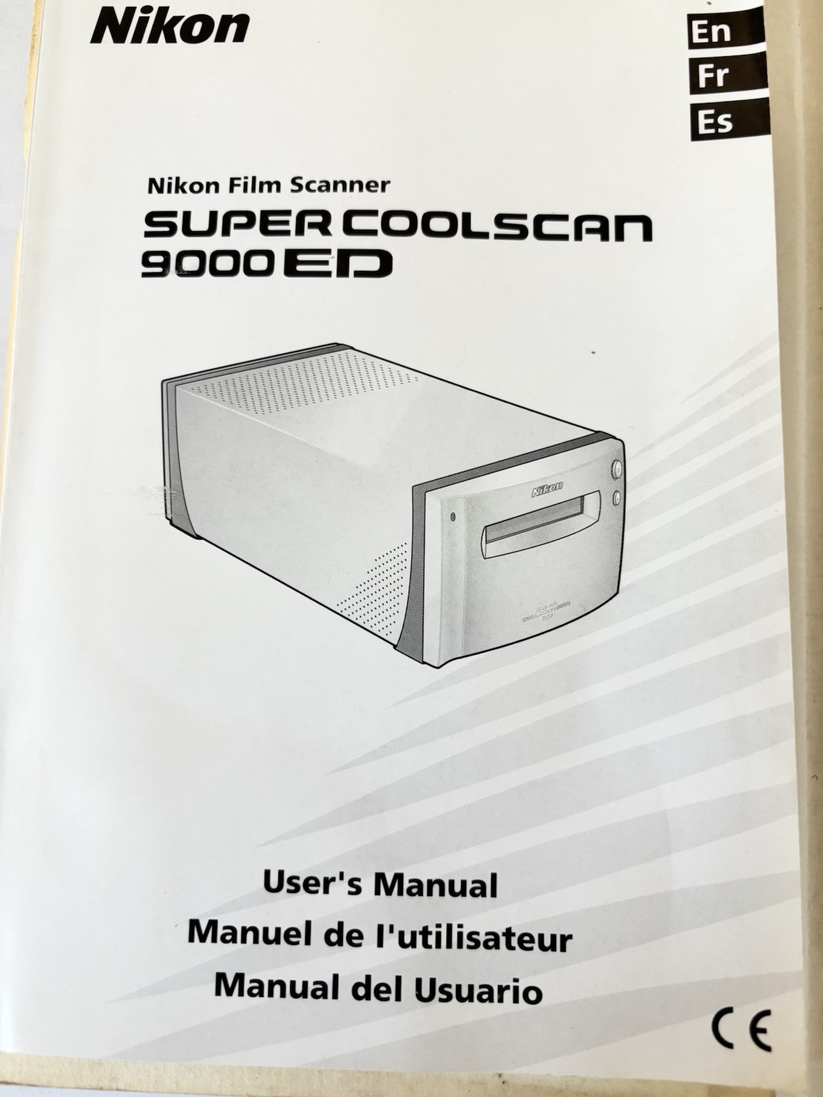 Nikon Super Coolscan 9000 ED User Manual. Multi Language