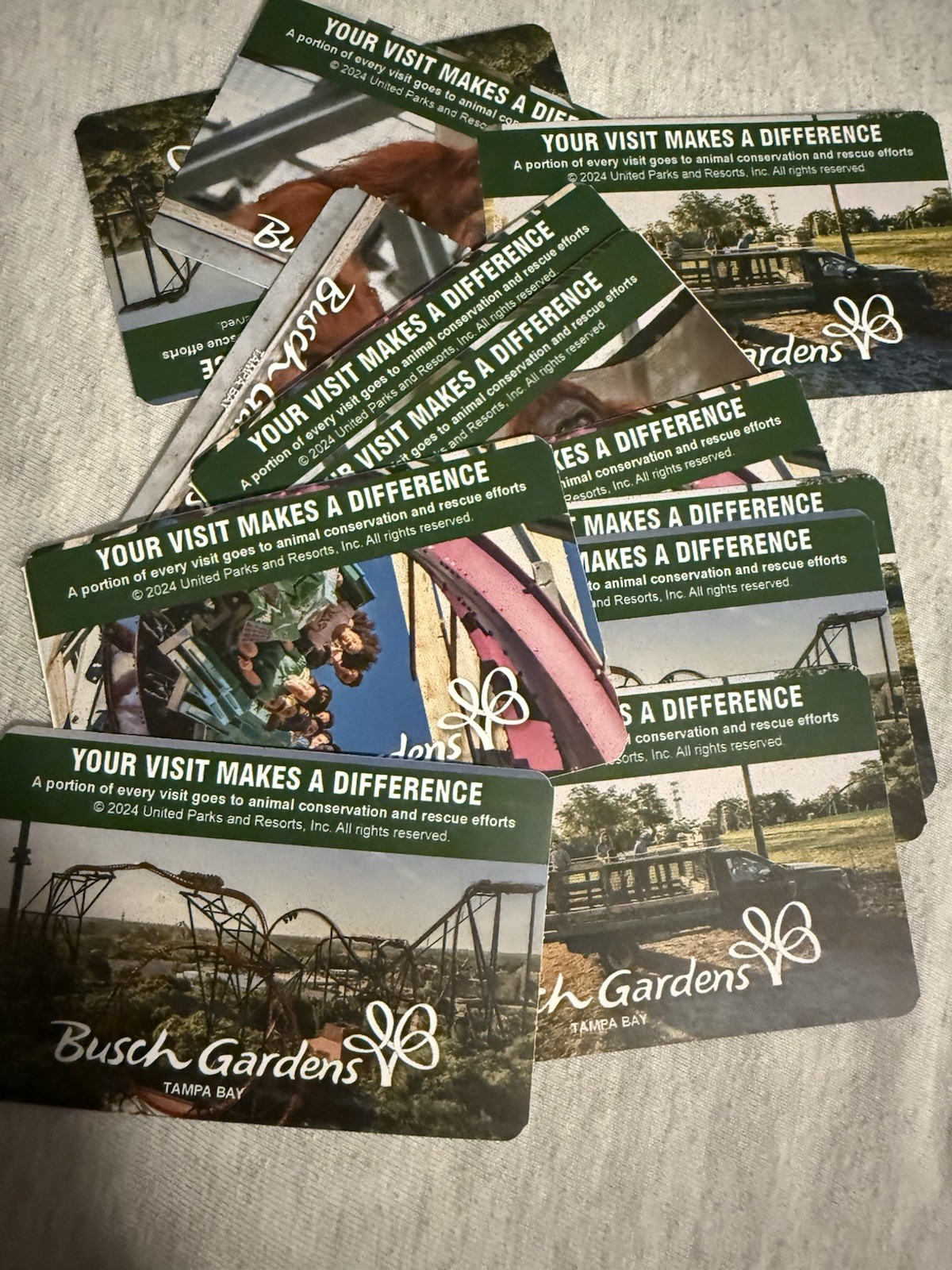 BUSCH GARDENS TAMPA BAY Tickets 12