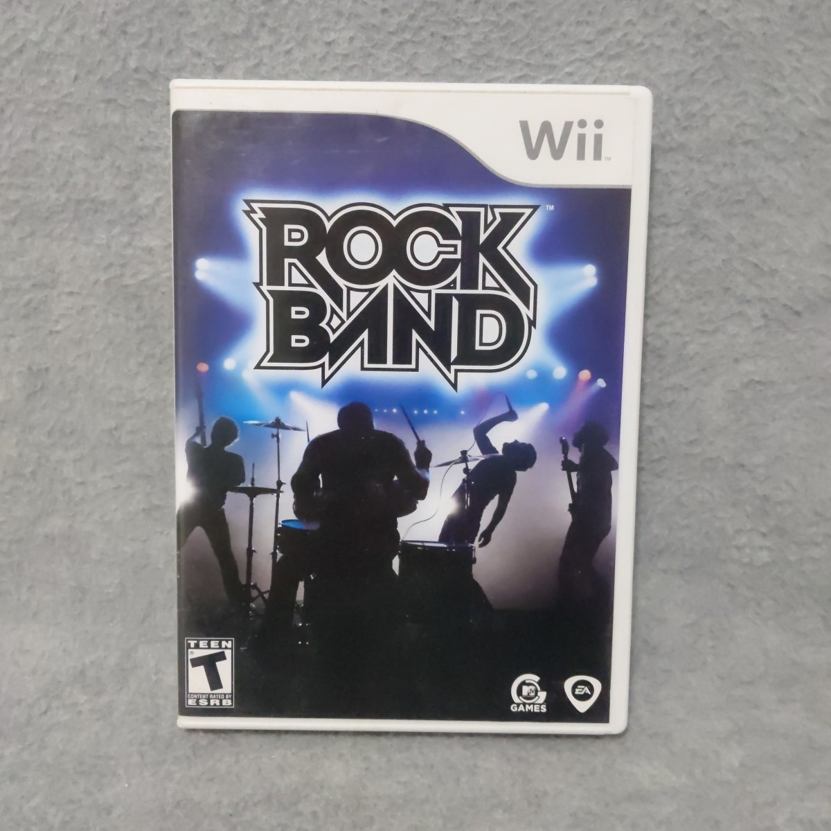 Rock Band (Nintendo Wii, 2008) Disc and Case Only