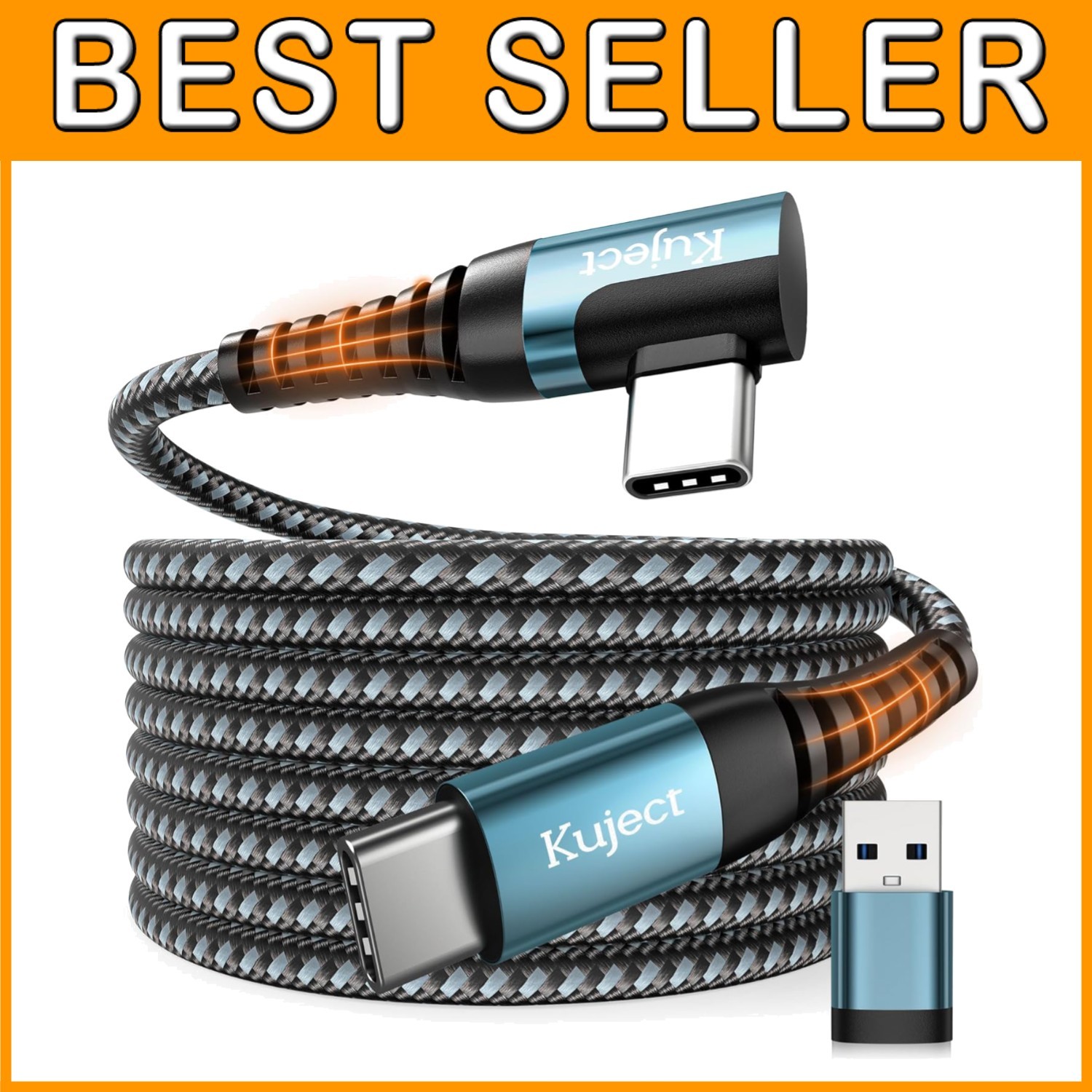 High Speed 16FT Link Cable for Quest 3S/3, Quest 2/Pro