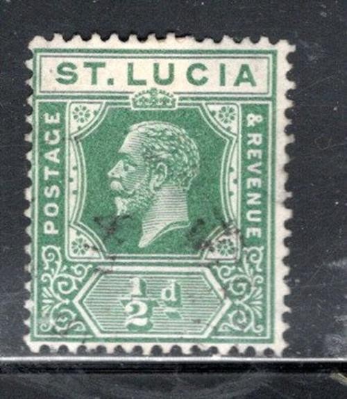 BRITISH ST LUCIA STAMPS USED  LOT 62825