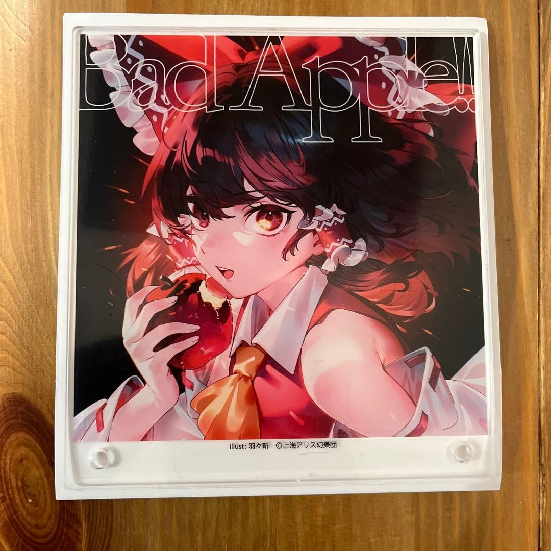 Touhou Project - Daiso Reimu Hakurei CD Jacket Style Acrylic Board