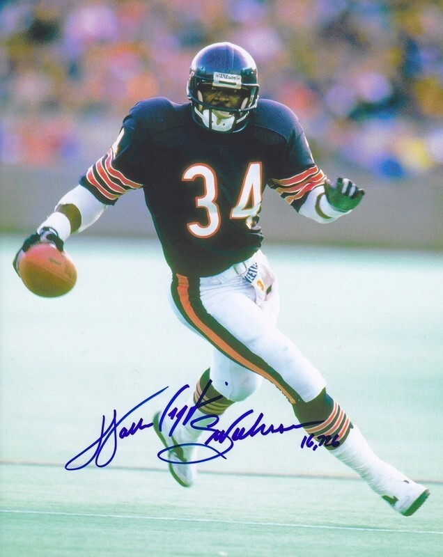 WALTER PAYTON Chicago Bears 8.5x11 Signed Photo Reprint