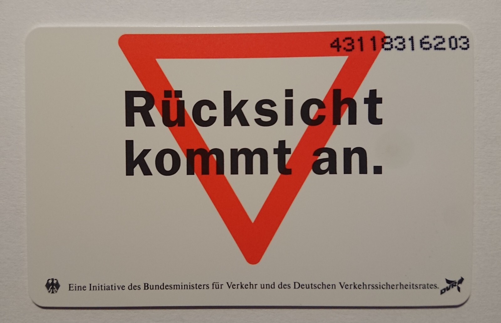 Phone Card Telefonwertkarte Trading Card 12 DM Rear Kommt on The Stronger