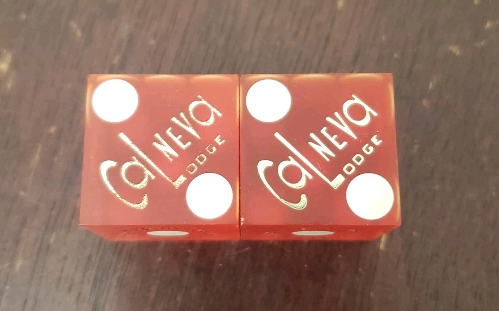Pair Of Cal Neva Lodge Lake Tahoe Crystal Bay Casino Dice