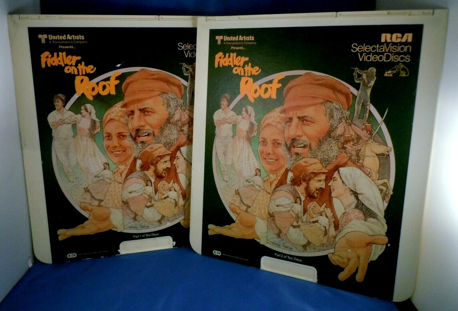 RCA CED VIDEODISC! - Fiddler on the Roof with Topol