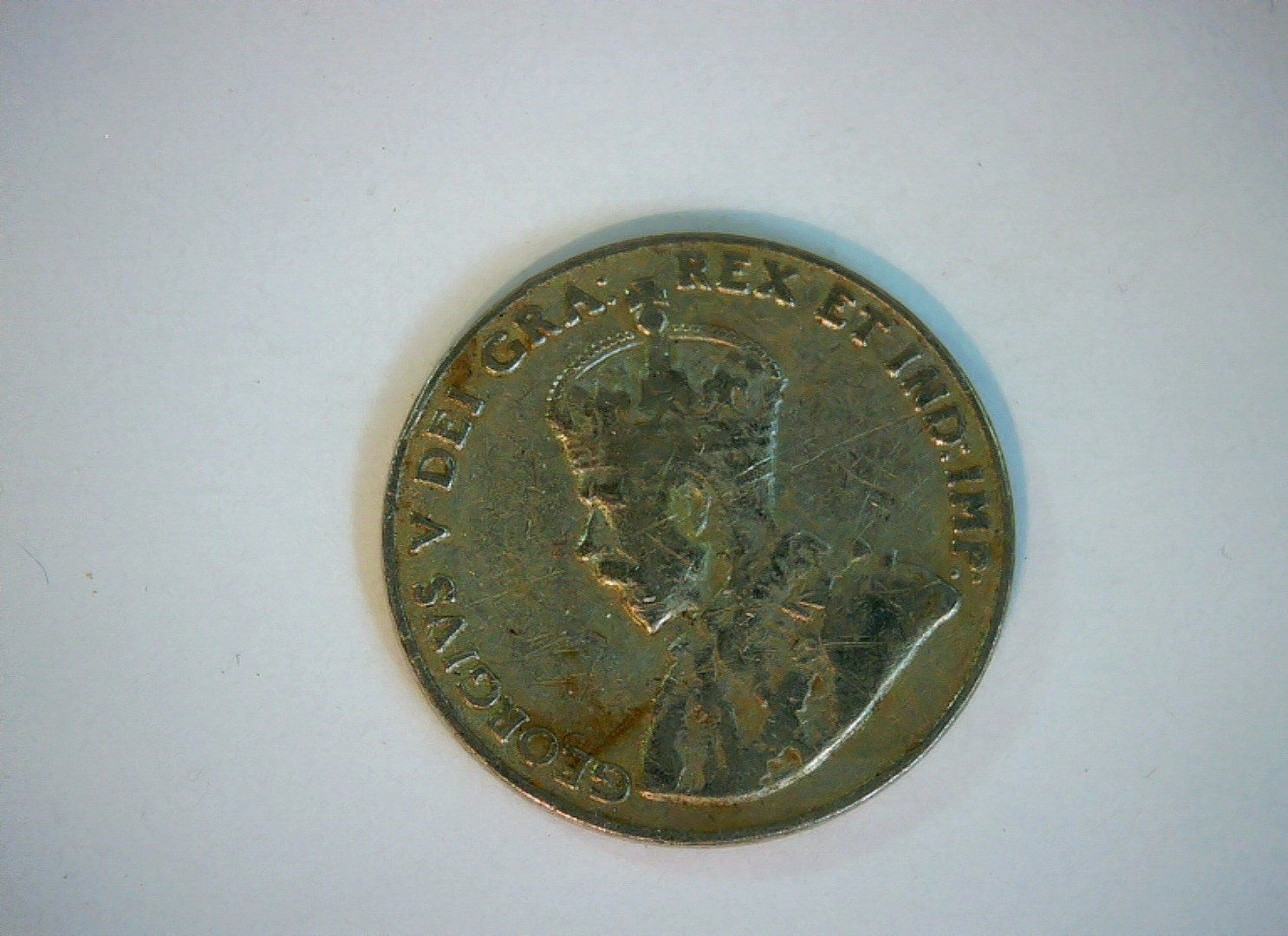 Canada 1929 5 Cents George V 5 Cents (Small ) Coin
